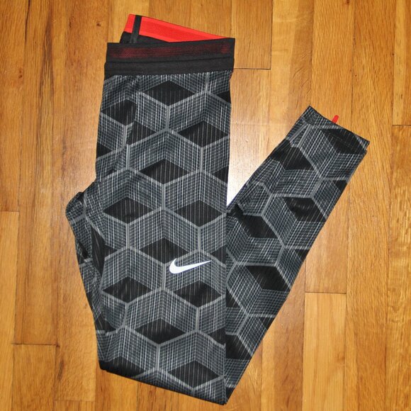 Nike Pro Elite Team Kenya Track & Field Long Running Tights Mens M - Picture 1 of 6